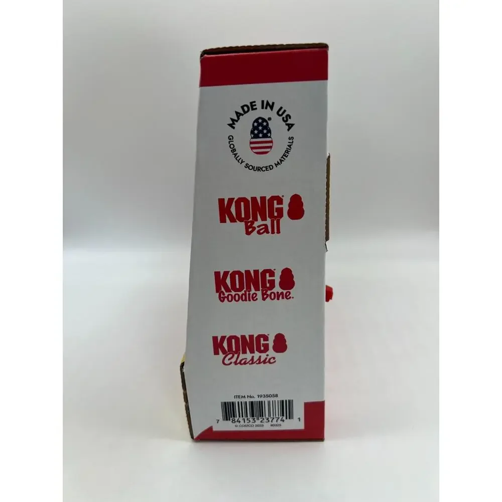 Kong Classic Dog Toys Play Pack 3 Count New